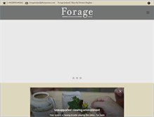 Tablet Screenshot of forageireland.com